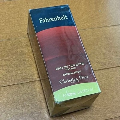 Christian DIOR Fahrenheit Eau de Toilette Pour Homme Men 100mL 3.4oz Sealed Rare
