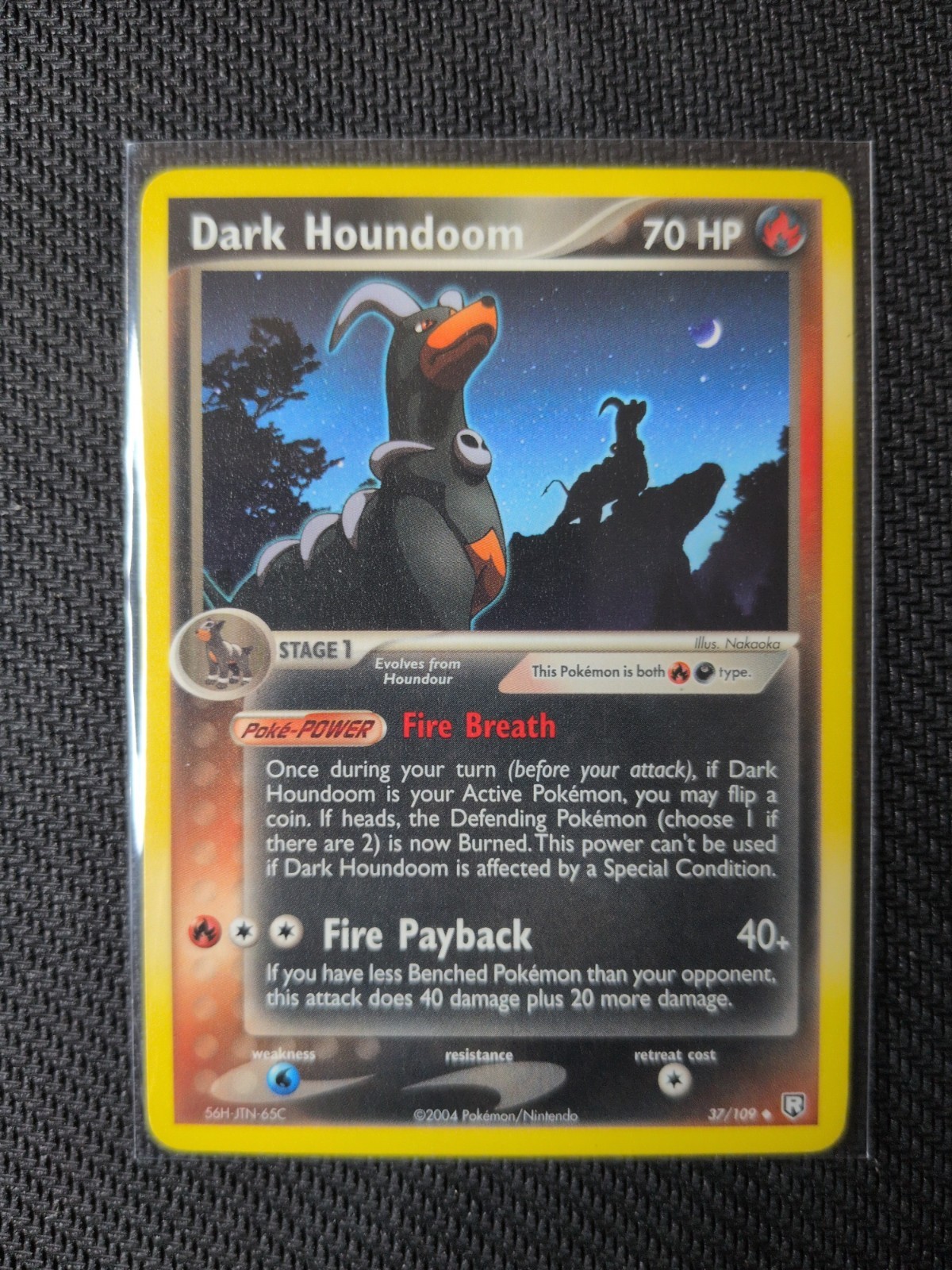Dark Houndoom 37/109 Team Rocket Returns Regular NM