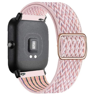 Nylon Loop Band 20/22mm Stretchy Elastic For Amazfit GTS GTR Bip Strap