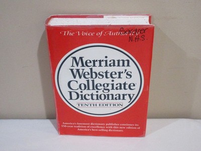 Merriam-Webster's Collegiate Dictionary, Tenth Edition by Frederick C. Mish, Acc