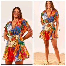 Farm Rio Dress Sunny Mix Size Small S-1763128760-1091714