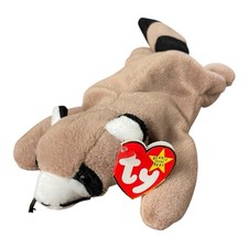 Ty Beanie Baby - Ringo the Raccoon 8 Inch NEW MWMTs Stuffed Animal Toy