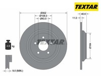 2 St. Bremsscheibe Pro Textar 92292403 FüR Ford Focus Iv
