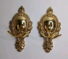 Shenter Double Hook Wall Hanger Robe Hook - SOLID BRASS - LOT of 2