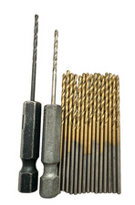 17pc Bulk 1/16 Drill Bit Lot Jobber Length HS...