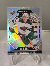 2022 23 Upper Deck Allure Marco Rossi Rookie Refractor Card #131