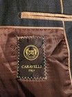 caravelli men's new gray 65%polyester 35%viscose 2 PC suit  size: 44R pants: 38 — photo 6