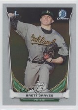 2014 Bowman Draft Chrome Brett Graves #CDP73 0b7