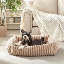 Dog Beds for Small Dogs Cats, Washable Dog Bed with Removable Cover, Soft Cal...