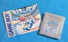 Hit The Ice 1992 Gameboy Game + Manual! Authentic Tested Works