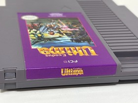 NES Nintendo - Ultima Exodus - CIB Complete in Box w/ Manual - Tested (FCI 1989)