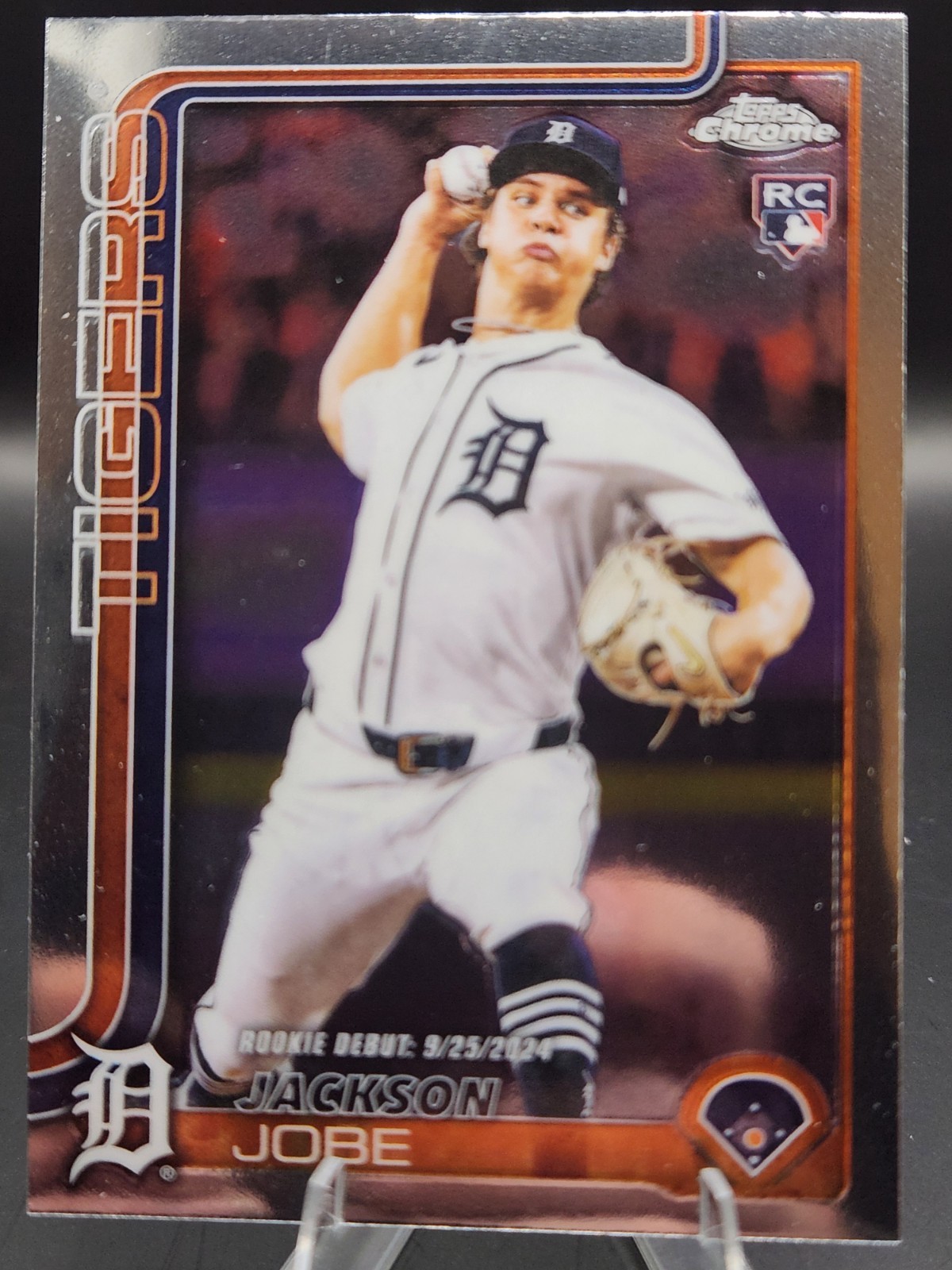 2025 TOPPS CHROME Update JACKSON JOBE #USC48 Rookie Debut RC Detroit Tigers