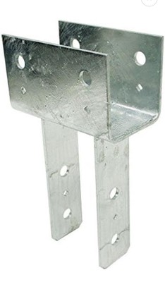 Simpson Strong Tie CC44HDG-5 Simpson Strong-Tie 4X Beam, 4X Post Hdg Column Cap