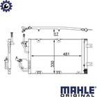 <!--F#f_0-->CONDENSER AIR CONDITIONING AC 400 000S FOR OPEL ZAFIRA/B/Box/Body/MPV/FAMILY<!--F/-->