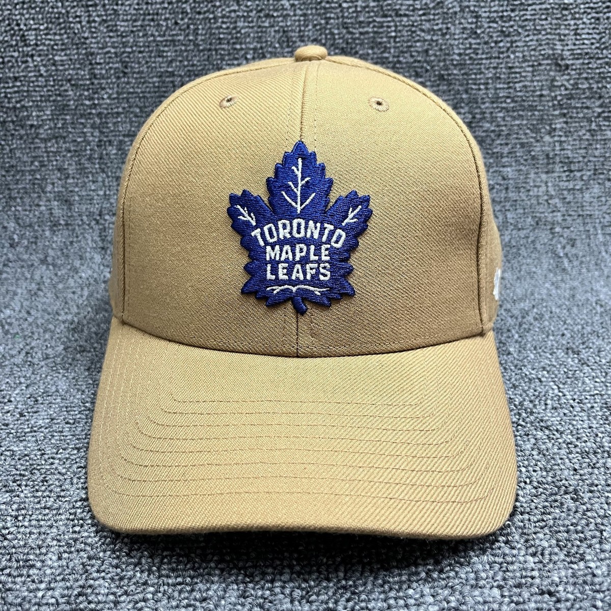 New '47 Brand Toronto Maple Leafs NHL Tan Adjustable Baseball Cap Hat