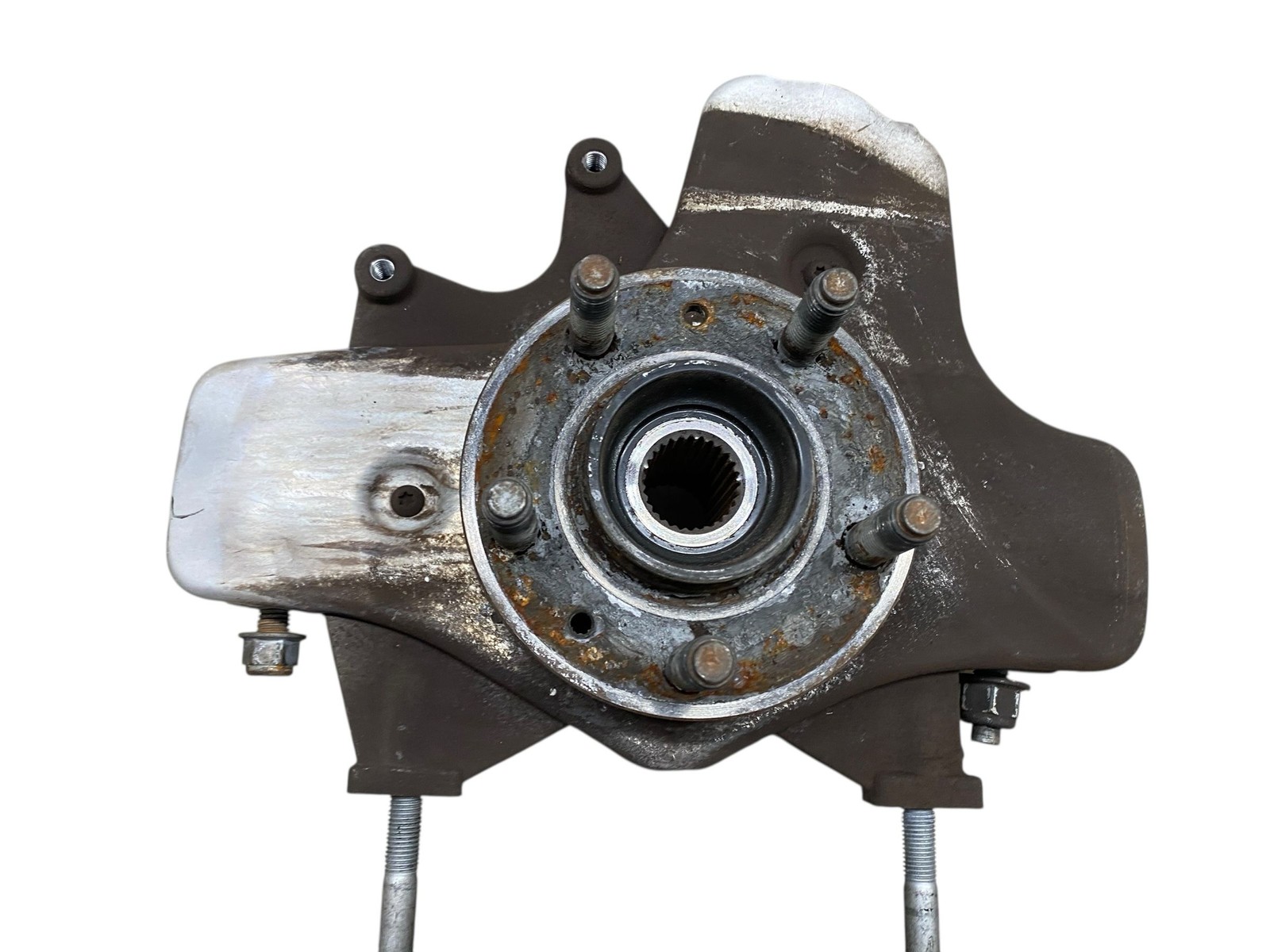 2009 Aston Martin Vantage Left Rear Spindle Knuckle Wheel Bearing Hub *30k Miles