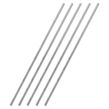 uxcell 3mm x 300mm 304 Stainless Steel Solid Round Rod for DIY 300mm, Silver 