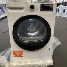 Image of Beko BM3T3944W Heat Pump Condenser Tumble Dryer 9kg, Sensor Drying, LED, A+++