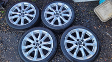 2015 Mazda 3 BM Set of 4 18x7J Alloy wheels 215 45R18 part number 9965227080