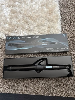 Bioionic long barrel 1.25  curling iron