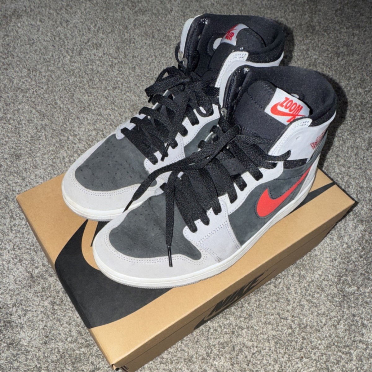 Jordan Air Jordan 1 ZM Air CMFT 2 Black/Fire Red DV1307-060 Men's