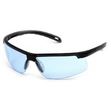 Pyramex Ever-Lite Safety Glasses with Black Frame and Infinity Blue Lenses