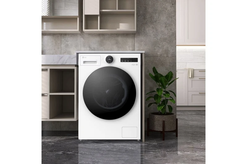 Lavatrice Smart WiFi AI Intelligente LG Serie X7 11 Kg Classe A Vapore Bianco, fotografia 3 di 15