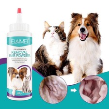 Dog Ear Powder Ear Cleaner For Dogs Hair Removal Infectioned O1F7 I7L3 G4Z6