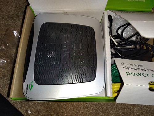 CenturyLink By ZyXEL PK5001Z 300 Mbps 4 Ports 10/100/1000 Wireless Modem/ Router - Picture 1 of 8