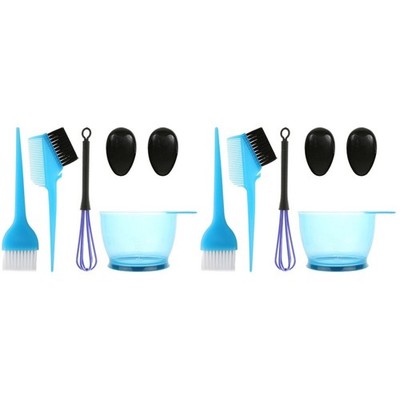  2 Pack Haarstyling Zubehör Haare Färben Pinsel Haarfärbemittel Kit Haarfärbeset