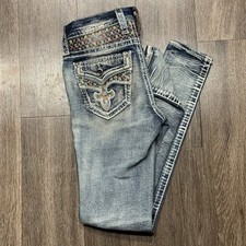 Rock Revival Jeans Women's Size 26 Rosewood Mid Rise Skinny NWOT