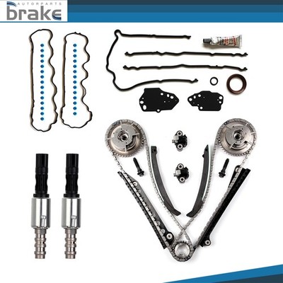Timing Chain Kit Cover Gasket VCT Selenoid For 2005-2006 Ford F-150 5.4L