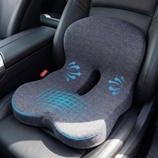 Memory Foam Car Seat Cushion Ergonomic Driver Seat Cushion for Sciatica T...
