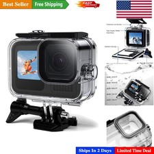 Ultimate GoPro Hero Waterproof Case - 60m Depth, Quick Release Mount Included