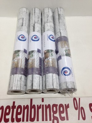 Papiertapete Erismann CONPART 4x 224095 (4Rollen) Klinkeroptik  Grau Restposten