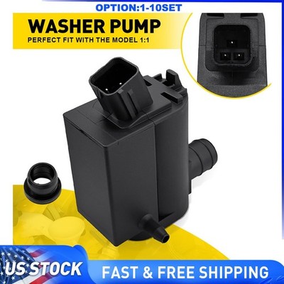 Windshield Washer Motor Pump Front For 2018-2023 Hyundai Kona 98510-2K000 1-10X
