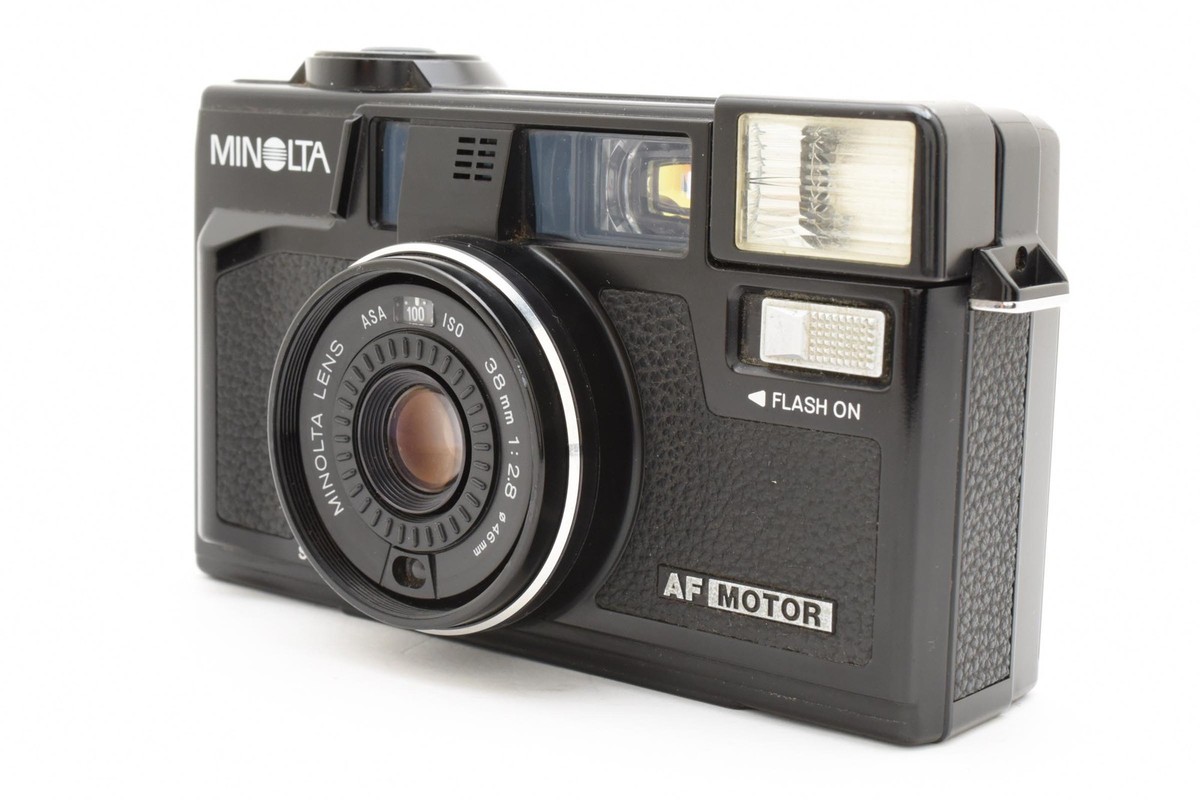 [良品] MINOLTA HI-MATIC AF2-MD ミノルタ ハイマチック Ex+5] Minolta Hi-Matic AF2-MD Point & Shoot 35mm Compact