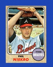 1968 Topps Set-Break #257 Phil Niekro VG-VGEX *GMCARDS*