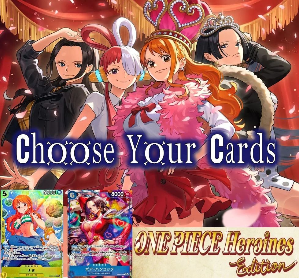 One Piece EB03 Heroines Edition Japanese Choose Your Cards Commons