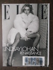 ELLE MAGAZINE SUMMER 2025 LINDSAY LOHAN THE RENAISSANCE ISSUE WOMENS FASHION NEW