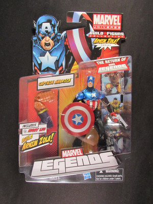 Marvel Legends CAPTAIN AMERICA 6'' Figure Bucky Arnim Zola Right Leg