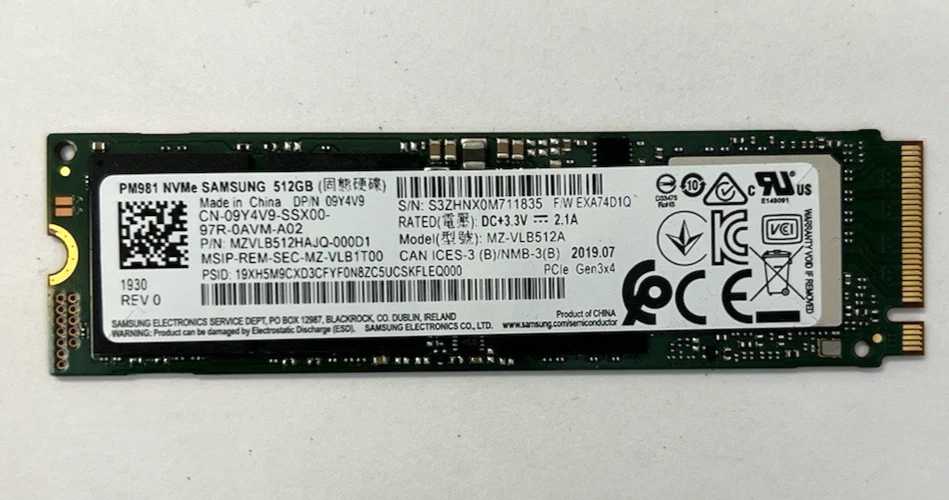 Samsung 512GB M.2 Solid State Drives for sale - eBay