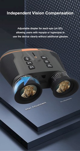 VRNV100 Head Mounted 3D-VR Naked Eye Telescope 8K 96MP Night Vision Binoculars - Picture 6 of 24