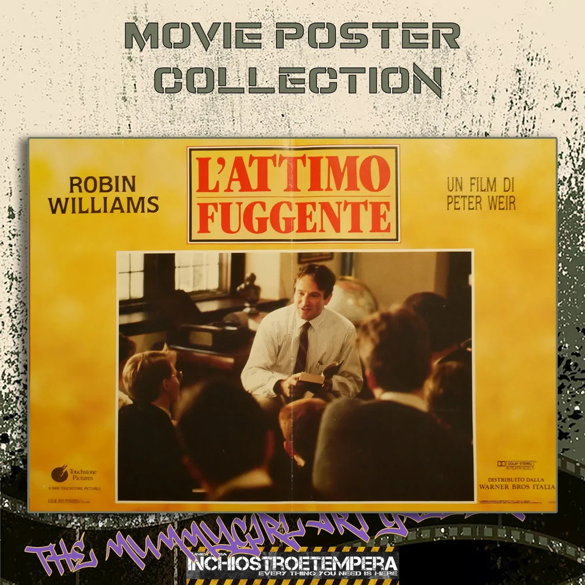 Robin Williams: L'attimo fuggente | Fotobusta Originale (set di 5) Movie Poster