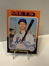 2024 Topps Heritage High Number Real One Autographs Taylor Kohlwey #ROA-TK Auto