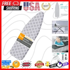 Thermal Resistant Ironing Board Cover 15"x54" - Geometric Design & Secure Fit