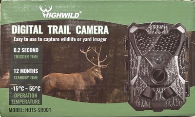 Digital Trail Camera For Capturing Wildlife Or Monitoring Home Security New