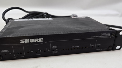 Shure DFR11EQ Digital Feedback Reducer EQ Processor Rackmount DSP XLR Made In US