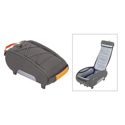 Racktime System Tasche Yoshi Anthrazit Snapit Adapter Fahrrad Tasche