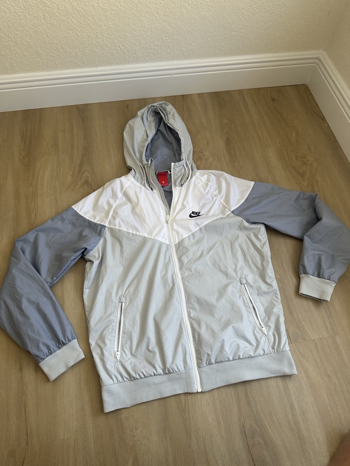 SACAI X NIKE Nike Sportswear Windrunner Giacca con Cappuccio Giacca a Vento Felpa con Cappuccio Uomo Taglia M